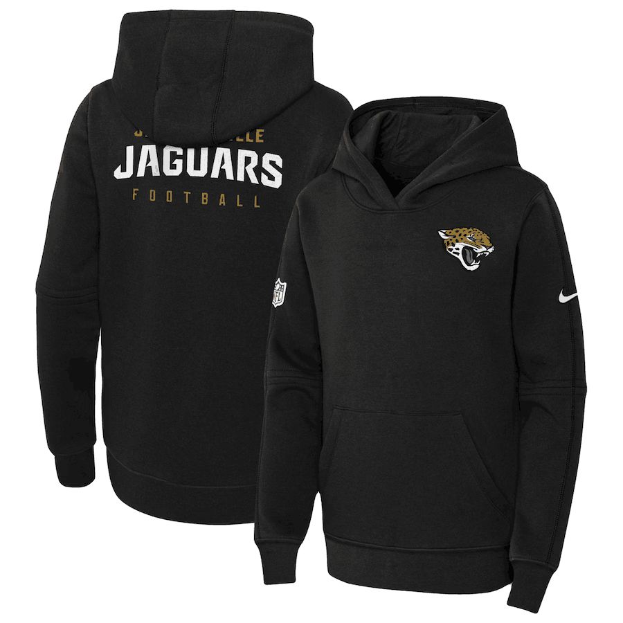 Youth 2023 NFL Jacksonville Jaguars black Sweatshirt style 1->jacksonville jaguars->NFL Jersey